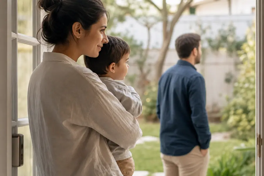 Family at home representing insurance and risk protection planning