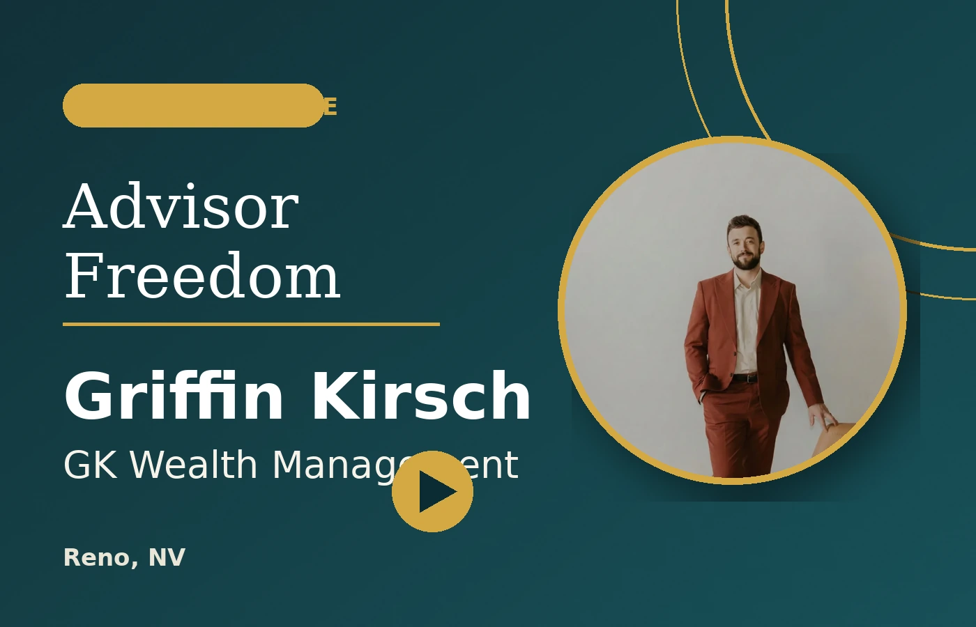Griffin Kirsch featured on the Advisor Freedom podcast